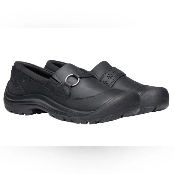 KEEN Kaci II Slip-On Shoe Women's Black Oiled Nubuck Leather Sz 8 - Picture 3 of 16